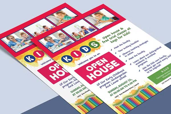 School Open House Flyer Templates