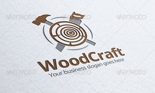 Carpenter Wood Craft Logo