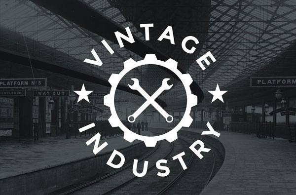 Retro Industrial Logos