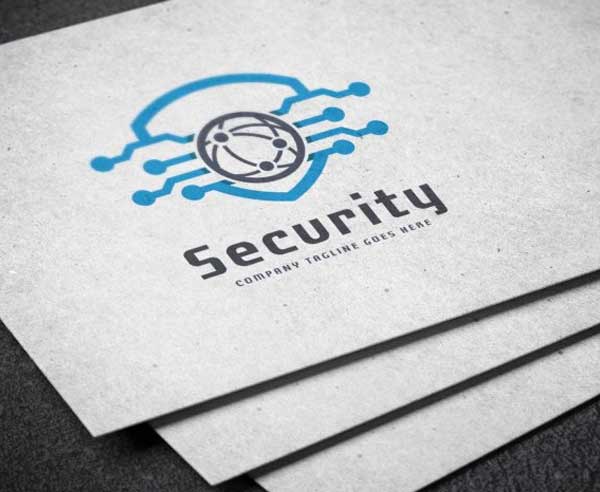 Security Logo PSD Design Templates