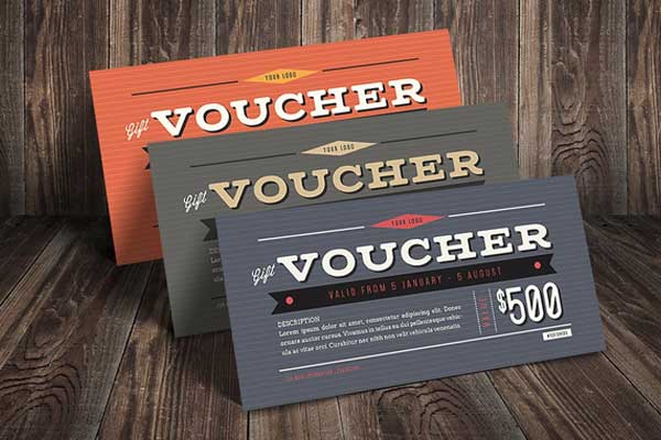 Coupon Voucher Designs