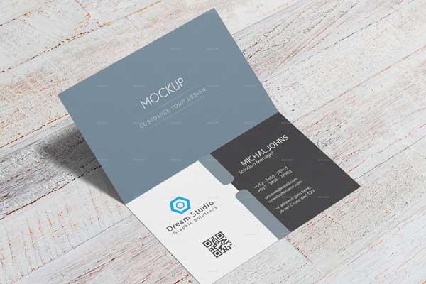 Folded Card Mockups