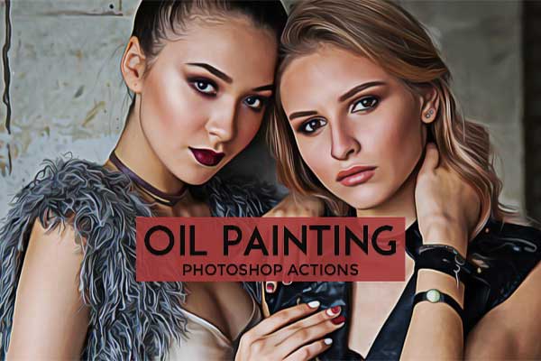 Oil Paint Photoshop Action