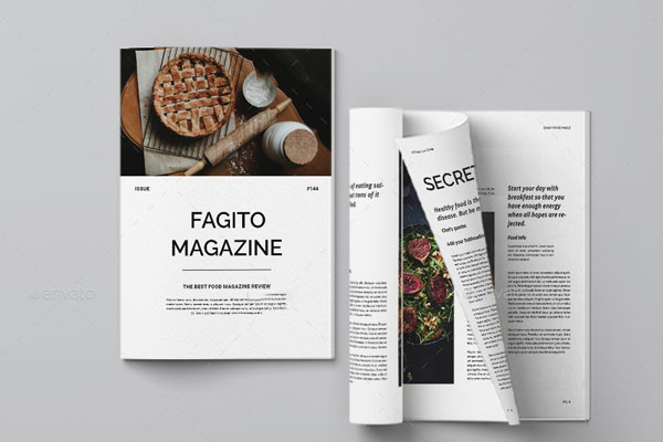 Food Magazine Templates