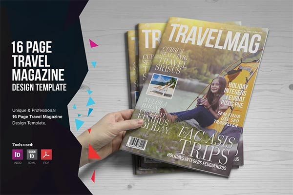 Travel Magazine Template Designs