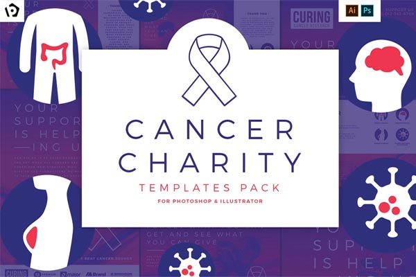 Cancer Awareness Brochure Templates