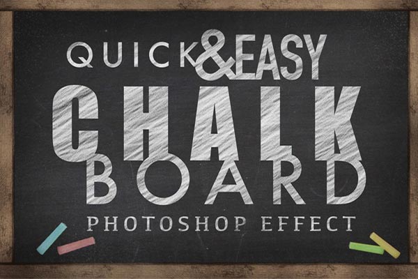 Chalk Photoshop Actions