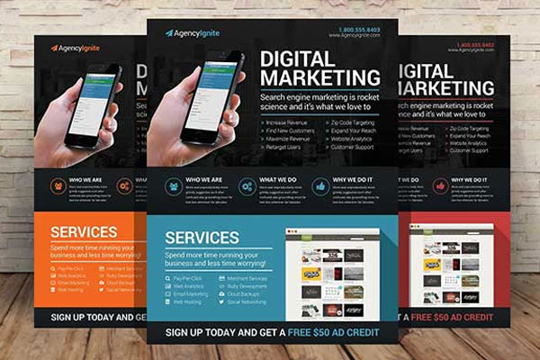 Customize Marketing Flyer Templates