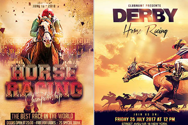 Horse Racing Flyer Templates
