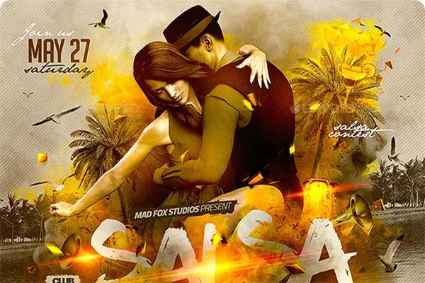 Latin Flyer Templates