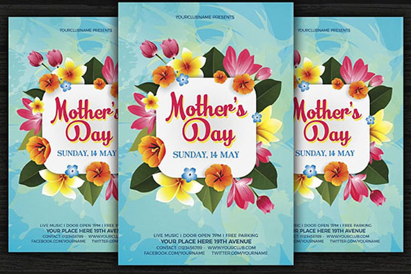 Mothers Day Flyer Templates