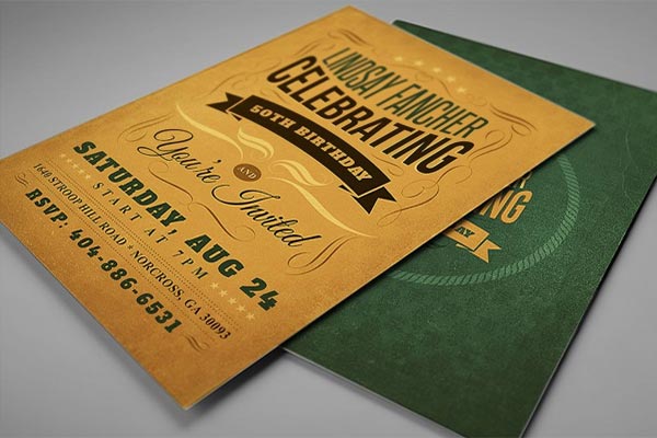 Printable Birthday Party Invitations