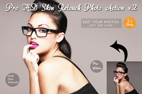 Skin Retouching Photoshop Actions
