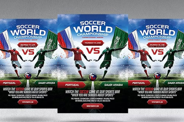 Soccer Poster Templates