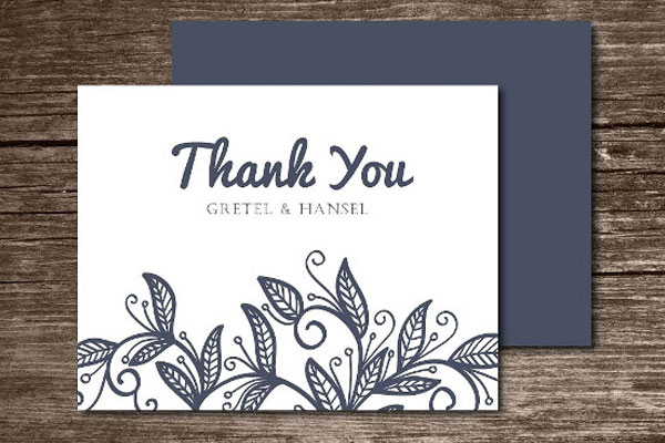Thank You Card Templates