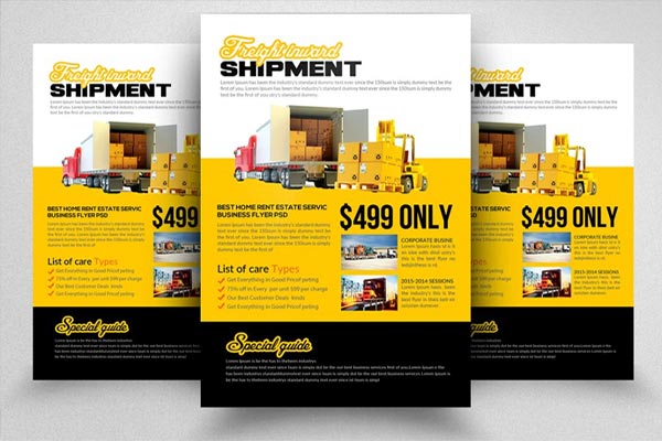 Transport Flyer Templates