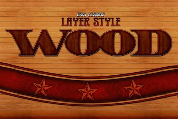 Wood Photoshop Styles
