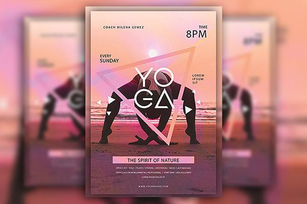 Yoga Flyer Templates