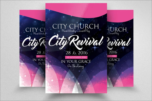 Revival Flyer Template Designs