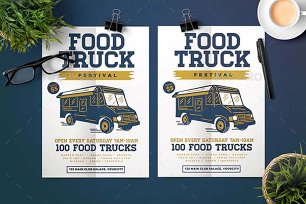 Truck Flyer Templates