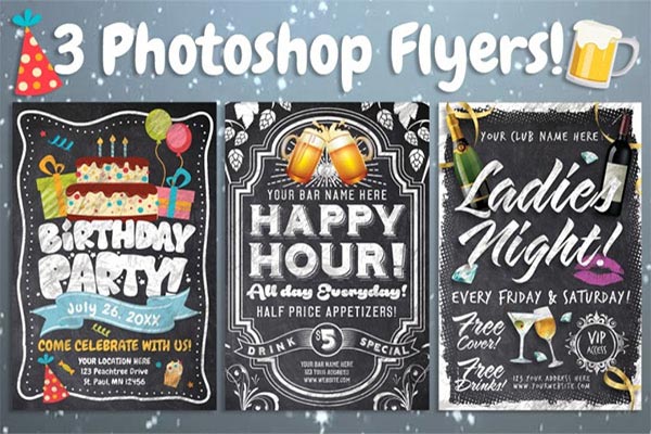 Weekend Party Flyer Templates