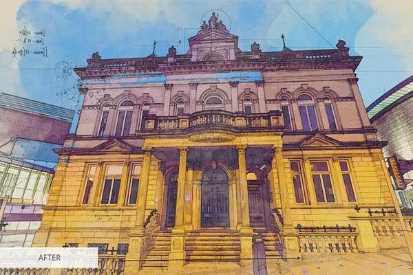 Architect Photoshop Actions