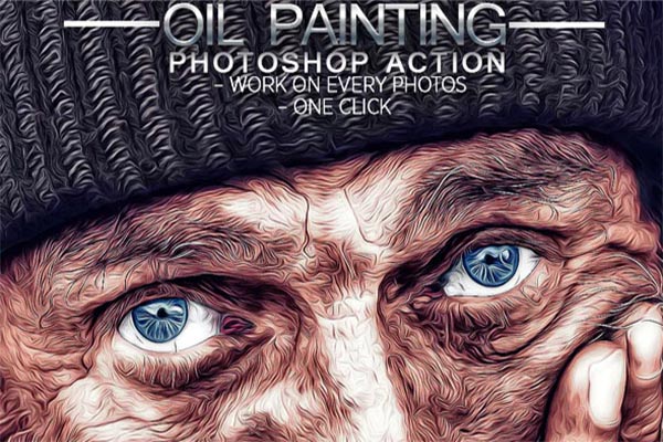 Best Oil Paint Photoshop Actions