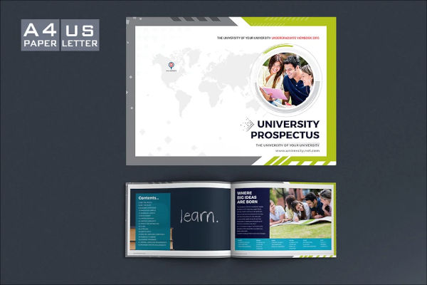 College University Brochure Templates