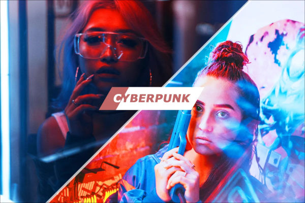 Cyberpunk Photoshop Actions