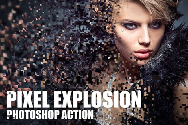 Explosion Photoshop Actions