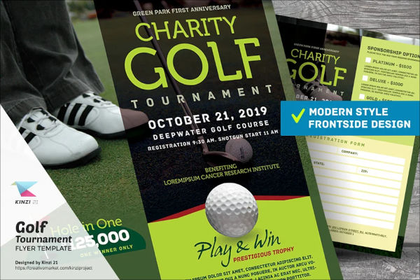 Golf Flyer Templates