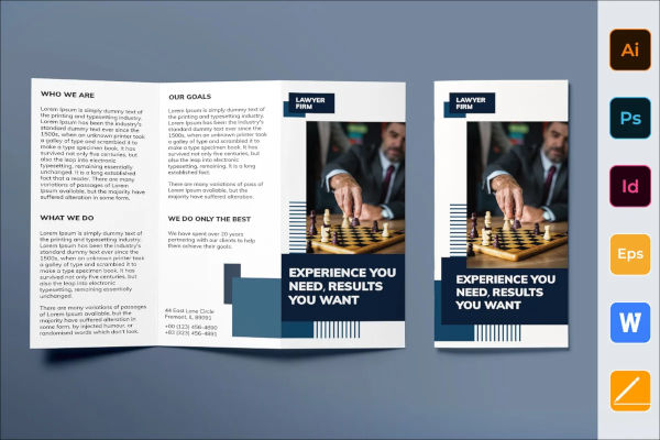 Law Firm Brochure Templates