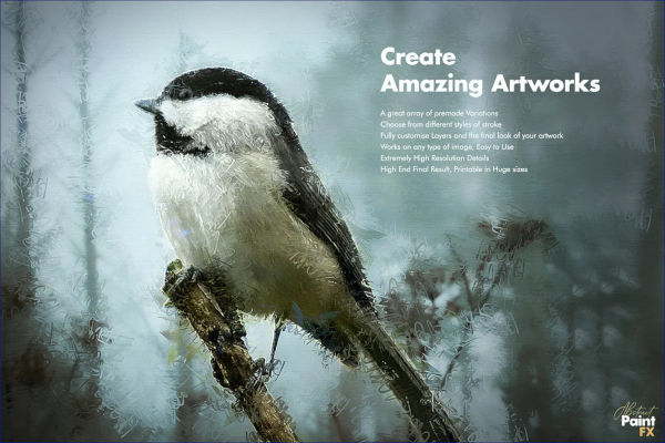 Paintero Photoshop Actions