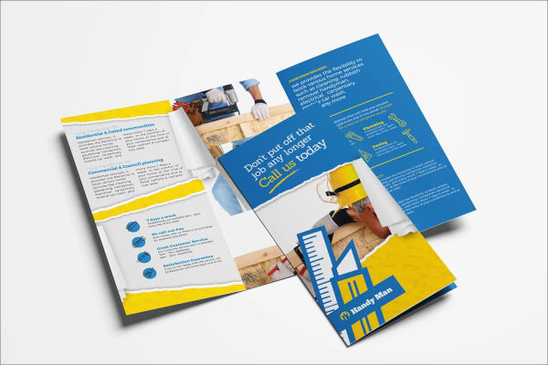 Plumbing Brochure Templates
