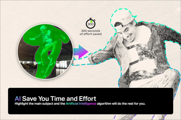 Scribble Sketch Photoshop Actions