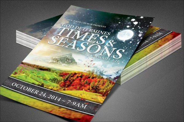 Seasons Flyer Templates
