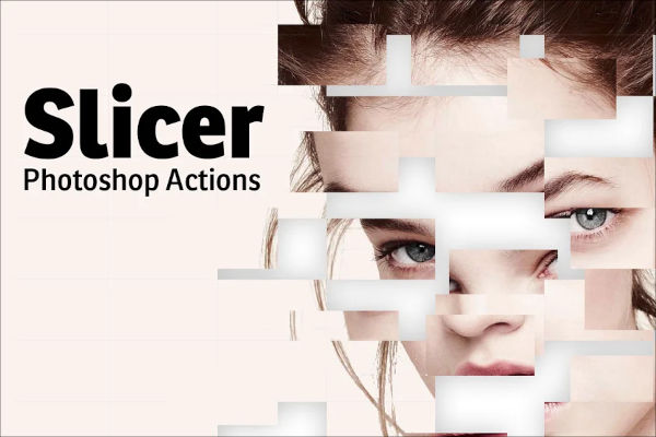 Sliced Photoshop Actions