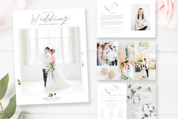 Wedding Photography Magazine Templates