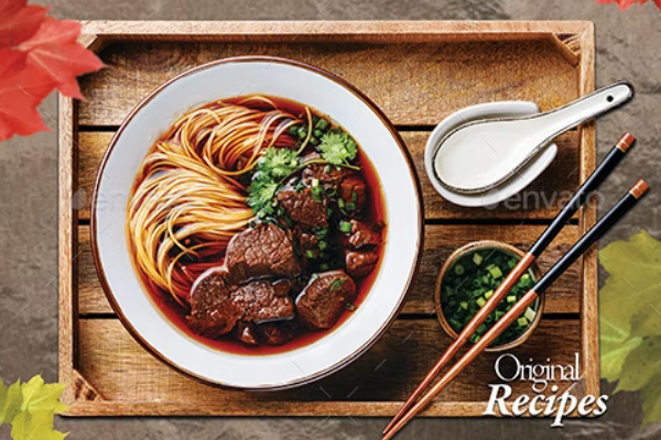 Japanese Food Flyer Templates