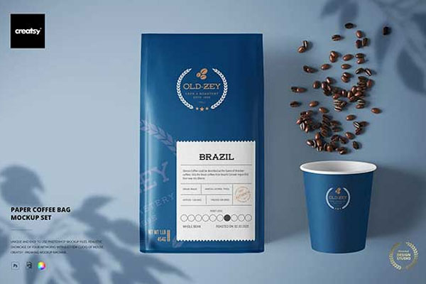 Coffee Bag Mockups