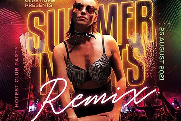 Late Night Flyer Templates