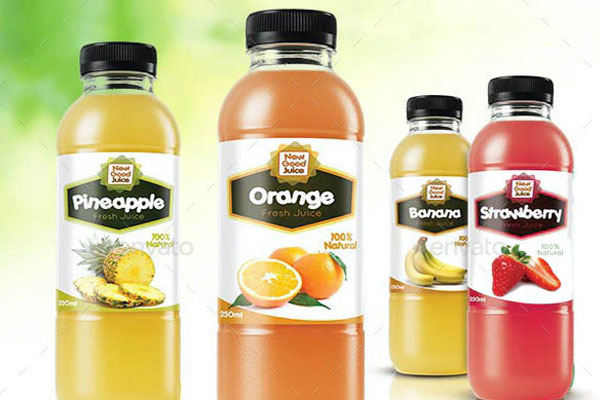 Juice Label Templates