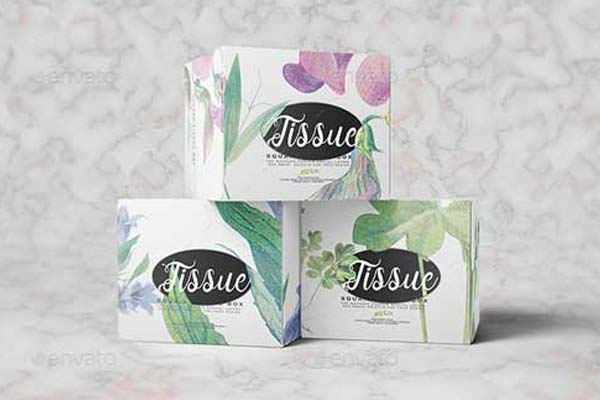 Free Tissue Box Mockups