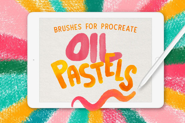 Oil Pastel Brushes