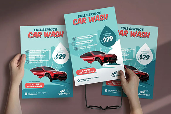 Best Car Wash Flyer Templates