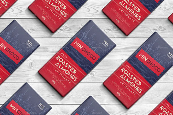 Chocolate Bar Packaging Templates
