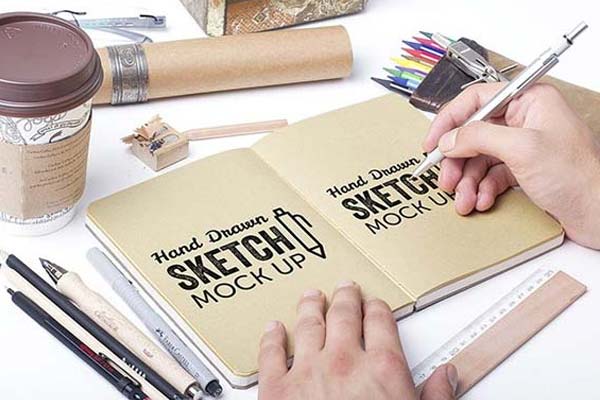 Free Sketch Mockups