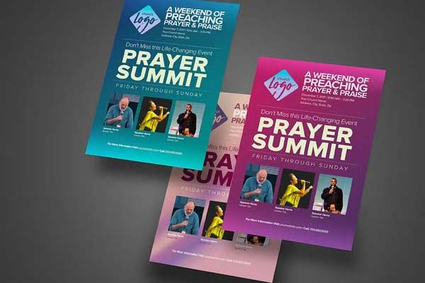 Event Summit Conference Flyer Templates