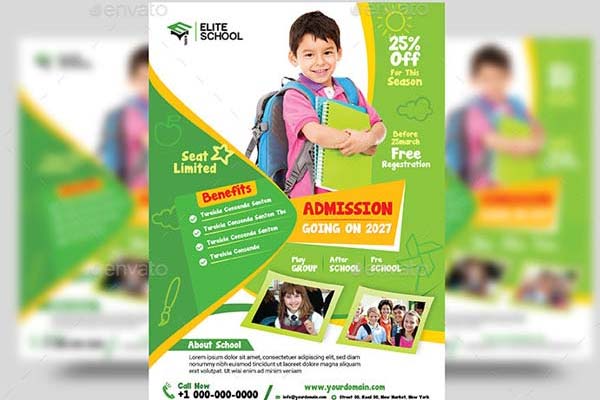 Junior School Flyer Templates
