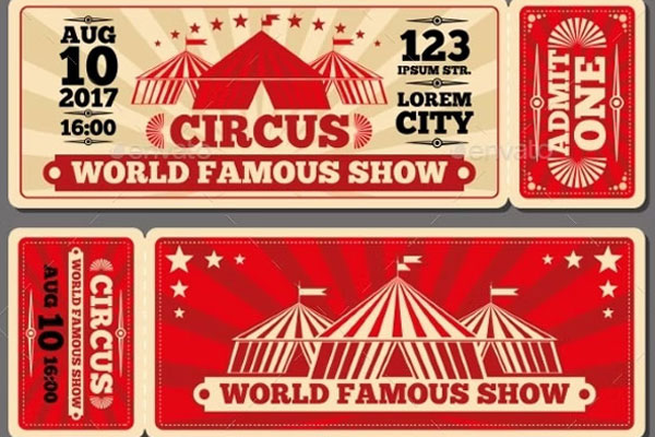 Circus Banner Templates